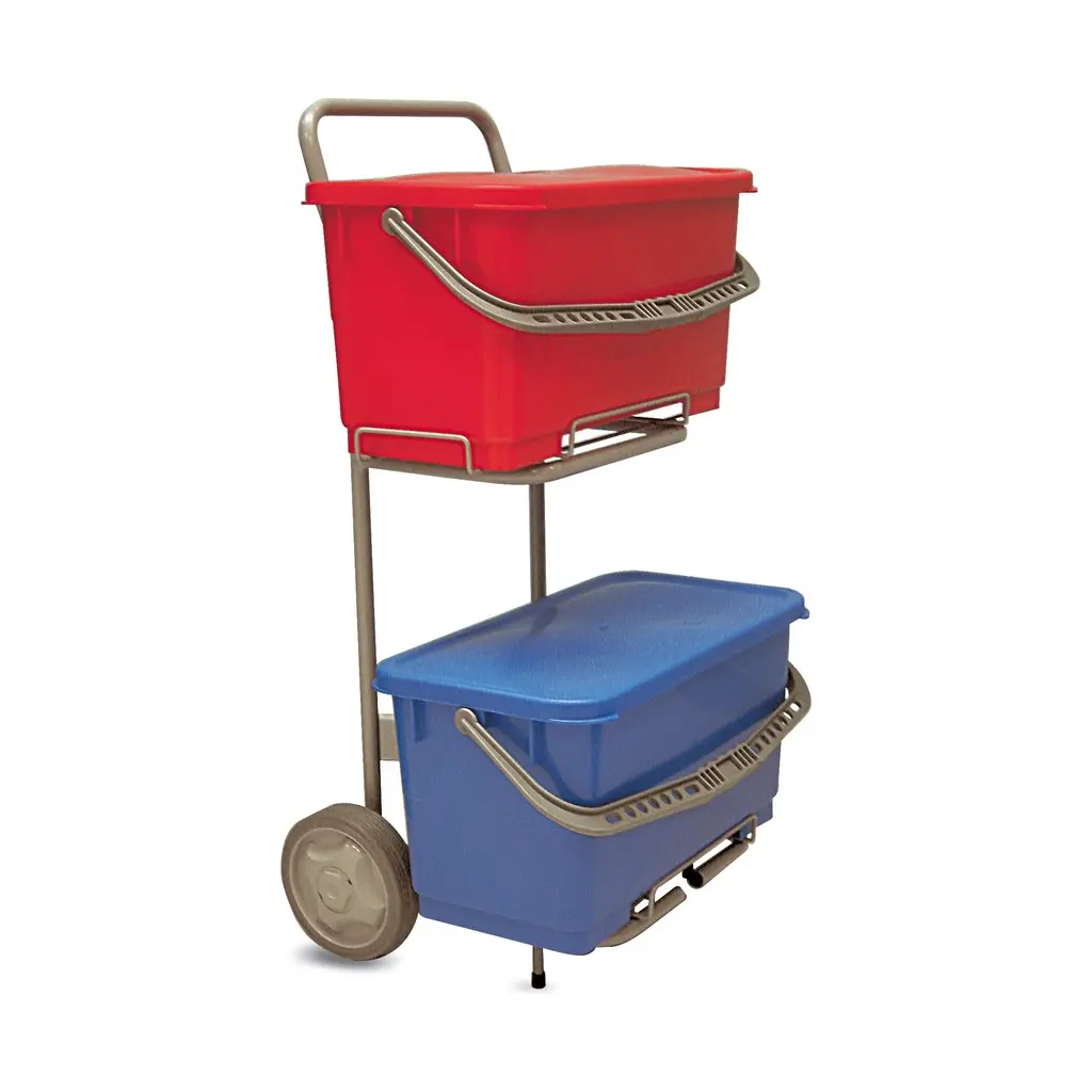 [IPCARR00088] Takarítókocsi kétvödrös 2x22 l, RILSAN EUROSPEED