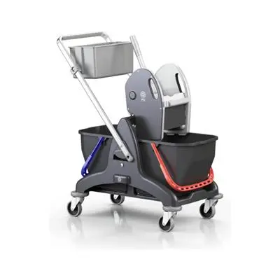 [IPCARR00234.IP99] Takarítókocsi kétvödrös 30 lt., műanyag