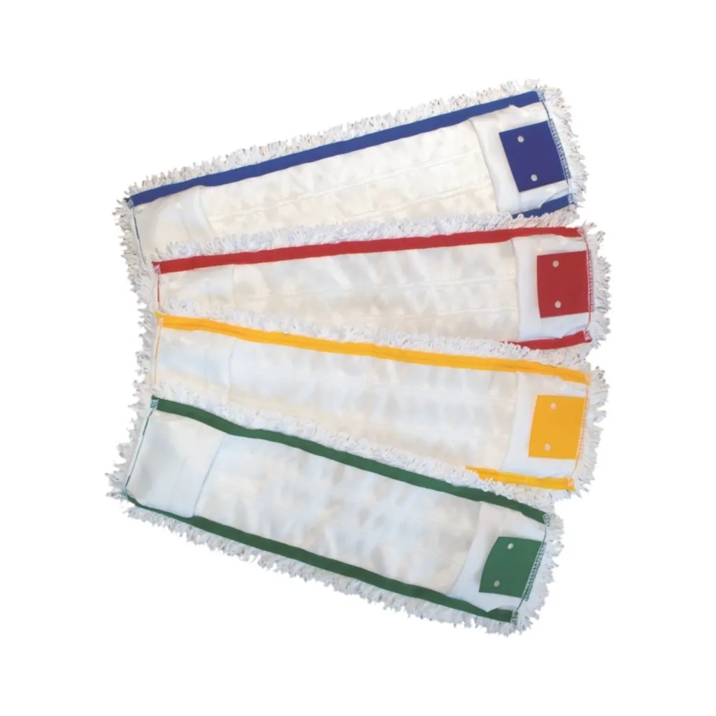 [IPFRAN01456.0002] Mop huzat zsebes / füles piros, FLOR Clean 50x17