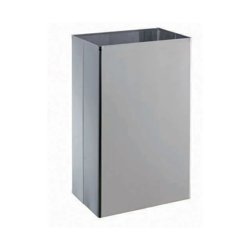 Medial hulladékgyűjtő, inox, fényes, 25 l
