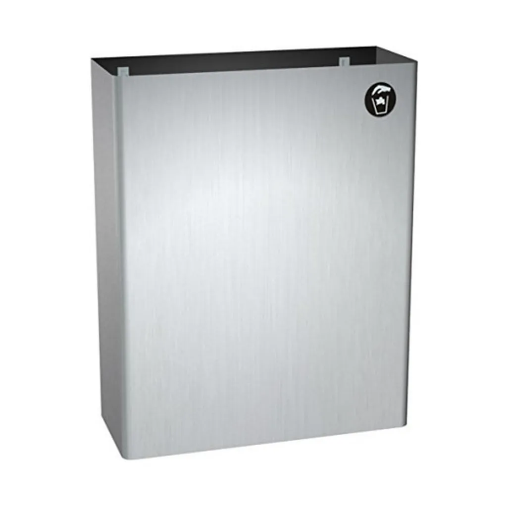 Merida hulladékgyüjtő, szögletes, szálcsiszolt