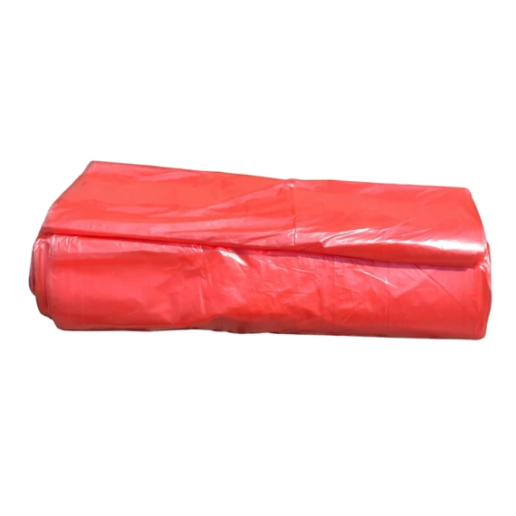 [ZS60X80P14L1M] Hulladékgyűjtő zsák 60X80 cm, 75 l, LD 14 µ, piros, 20db