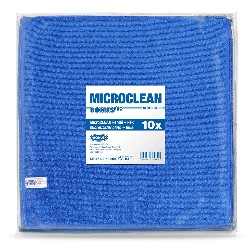 Bonus B319 MicroCLEAN kendő, kék, 40x38 cm