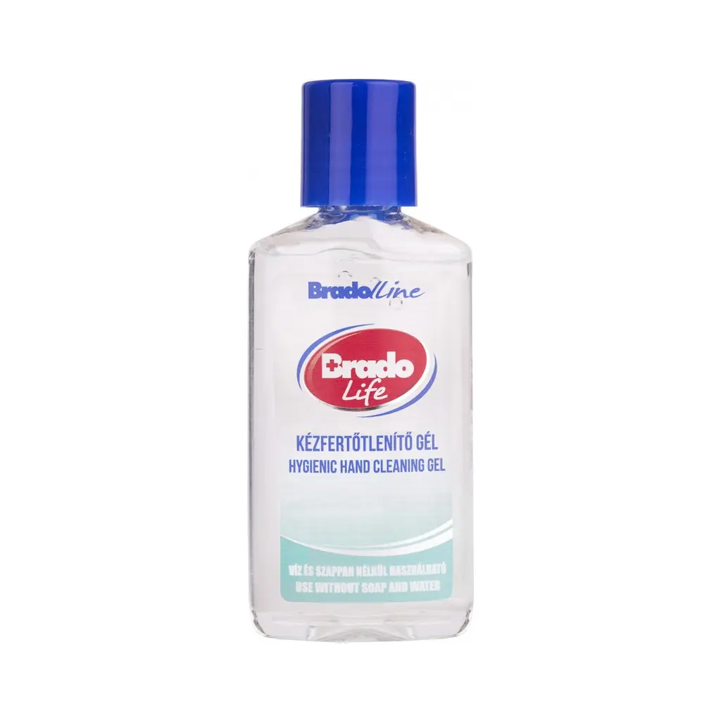 BradoLife kézfertőtlenítő gél, 50 ml