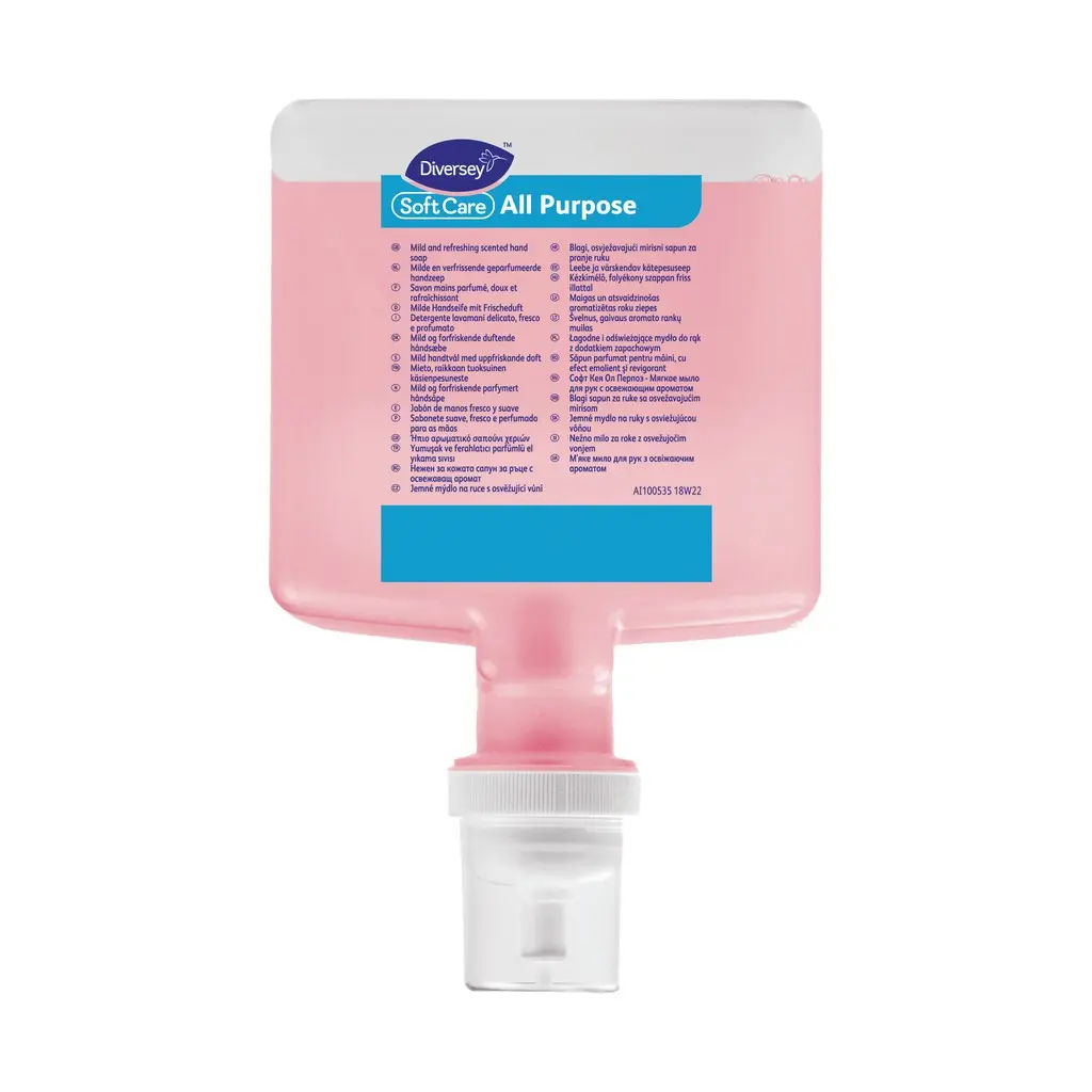 Diversey Soft Care All Purp., IC, 1,3 l, folyékony szappan, kézkímélő