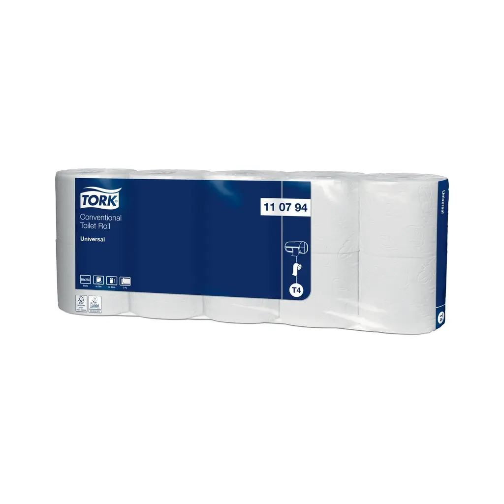 [TO110794] Tork kistekercses toalettpapír, fehér, 2 réteg, 32,5 m, 7x10 tek./karton, T4