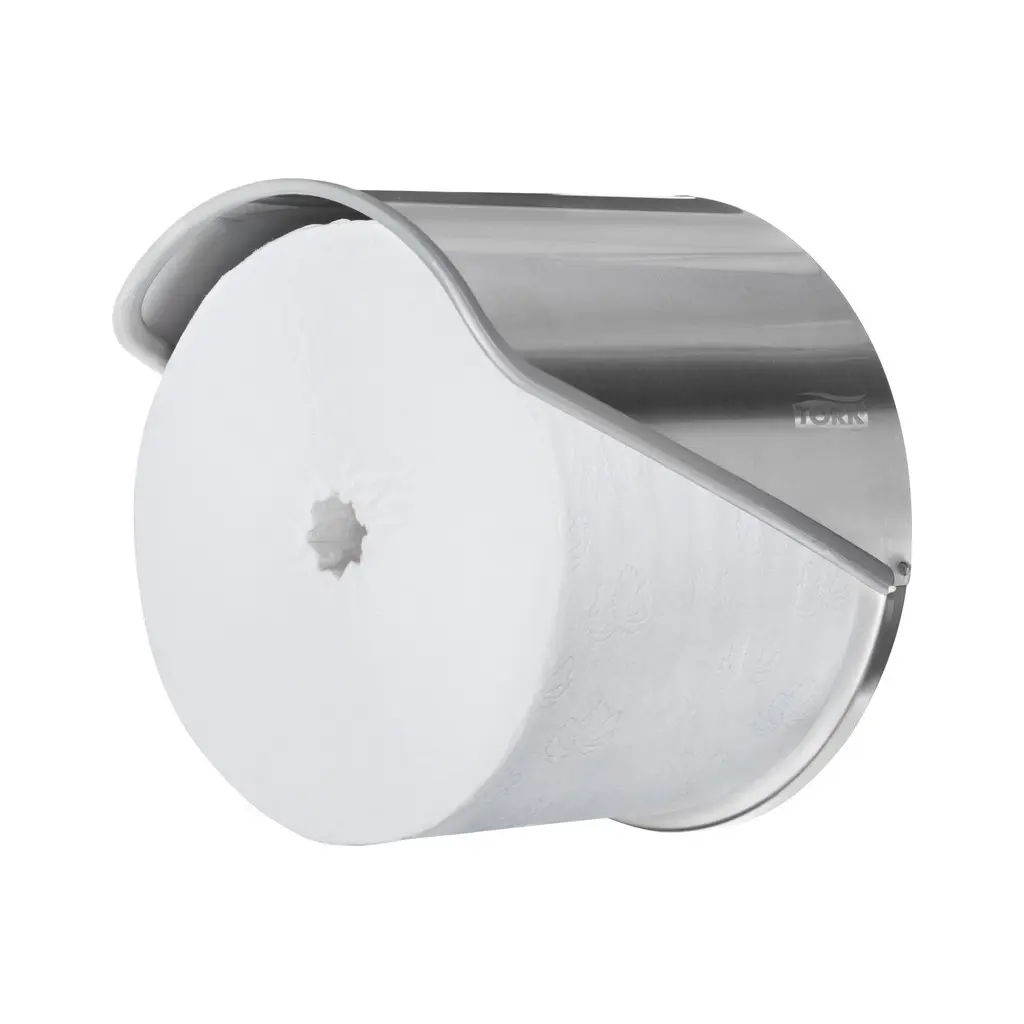 [TO472259] Tork belsőmag nélküli, Mid-size tekercses toalettpapír adagoló, rozsdamentes acél, T7