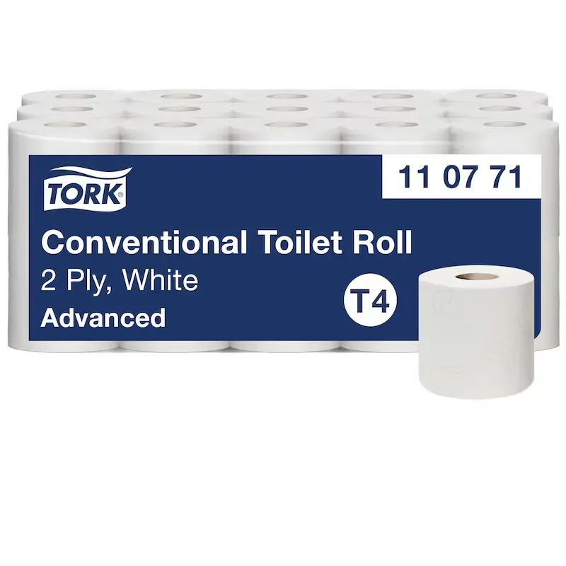 [TO110771] Tork kistekercses toalettpapír, fehér, 2 réteg, 48 m, 30 tek./karton, T4