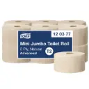 Tork Mini Jumbo tekercses toalettpapír, natúr, 2 réteg, D18,8, 170 m, 12 tek./karton, T2