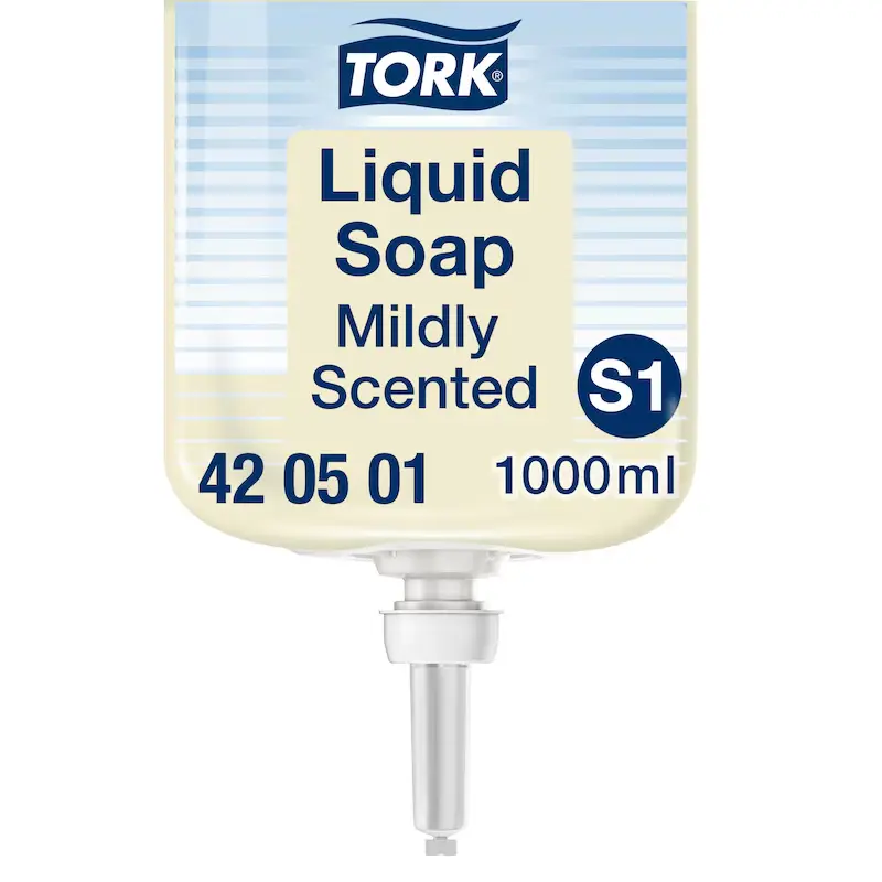 [TO420501] Tork enyhén illatosított folyékony szappan S1