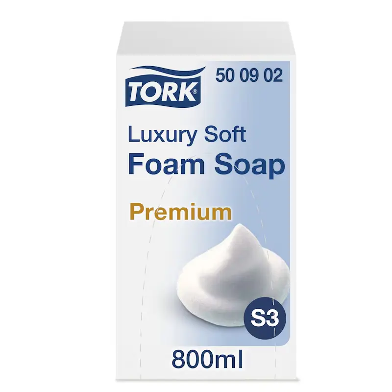 Tork Luxus Soft habszappan, S3