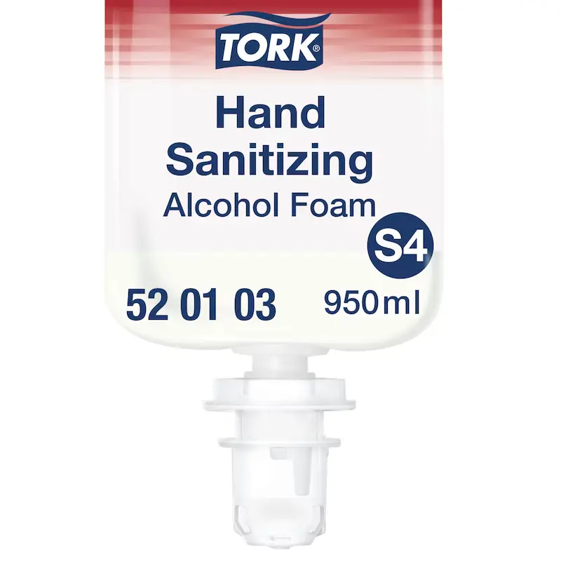[TO520103] Tork foly.szappan, fertőtlenítő, 1000 ml, átlátszó