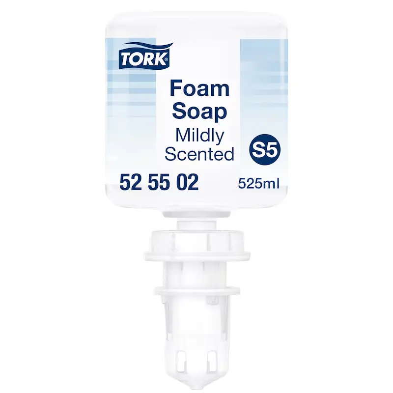 [TO525502] Tork habszappan, enyhe illat, 525 ml, átlátszó
