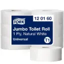 Tork Jumbo tekercses toalettpapír, törtfehér, T1, 1 réteg, D26, 6tek./karton