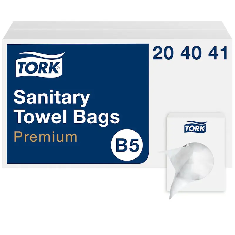 [TO204041] Tork intim tasak, fehér, 25 db/csom.