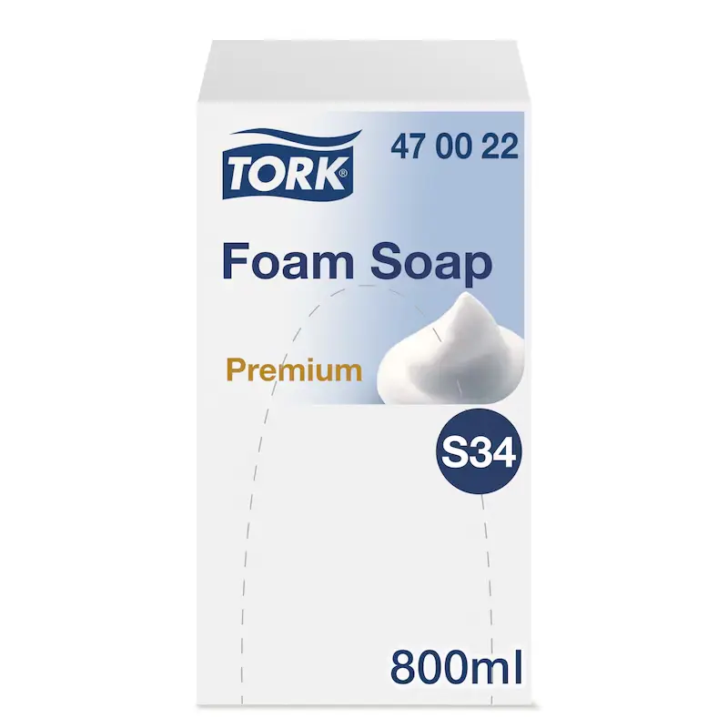 [TO470022] Tork habszappan, luxus, 800 ml, rózsaszín
