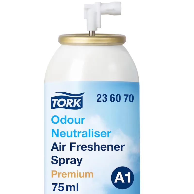 Tork szagsemlegesítő illatosító spray, átlátszó, A1 75 ml