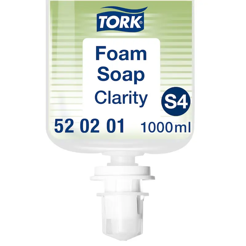 [TO520201] Tork tiszta habszappan, prémium, 1000 ml, fehér, S4