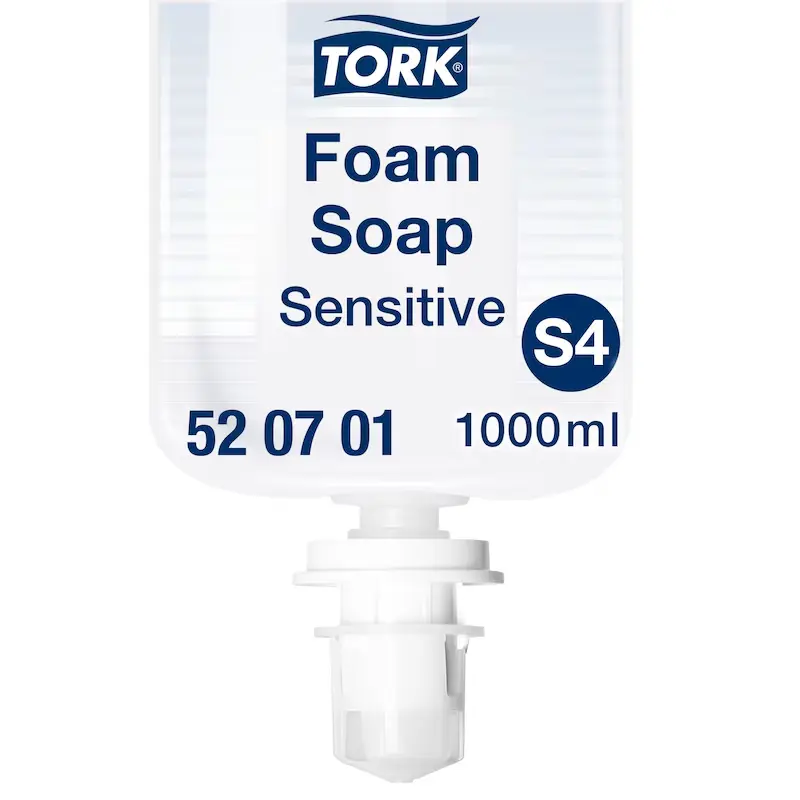 Tork habszappan érzékeny bőrre S4