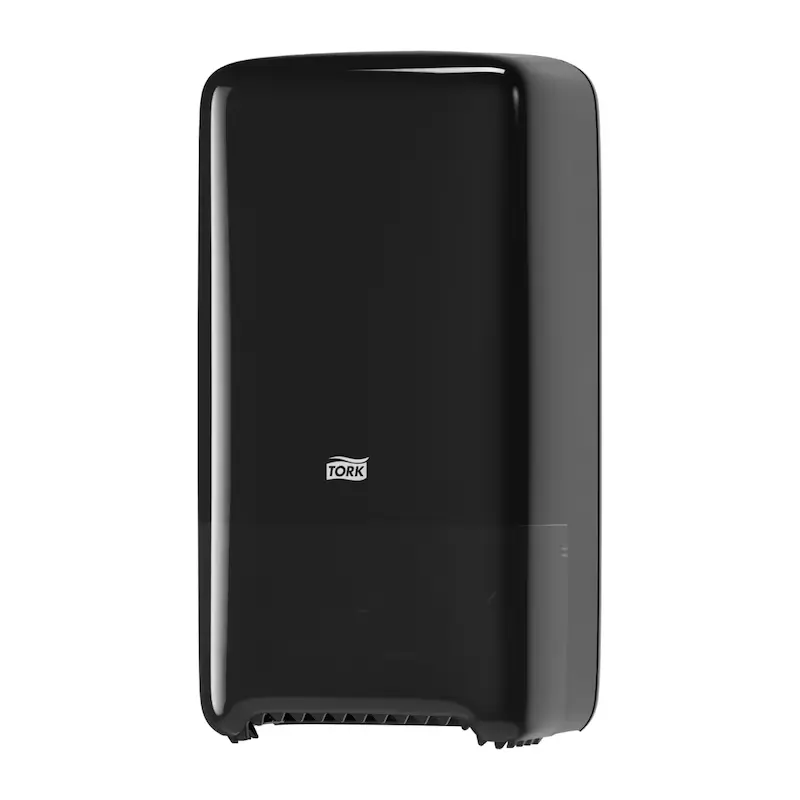 [TO557508] Tork dupla tekercses Mid-size toalettpapír adagoló, fekete, T6