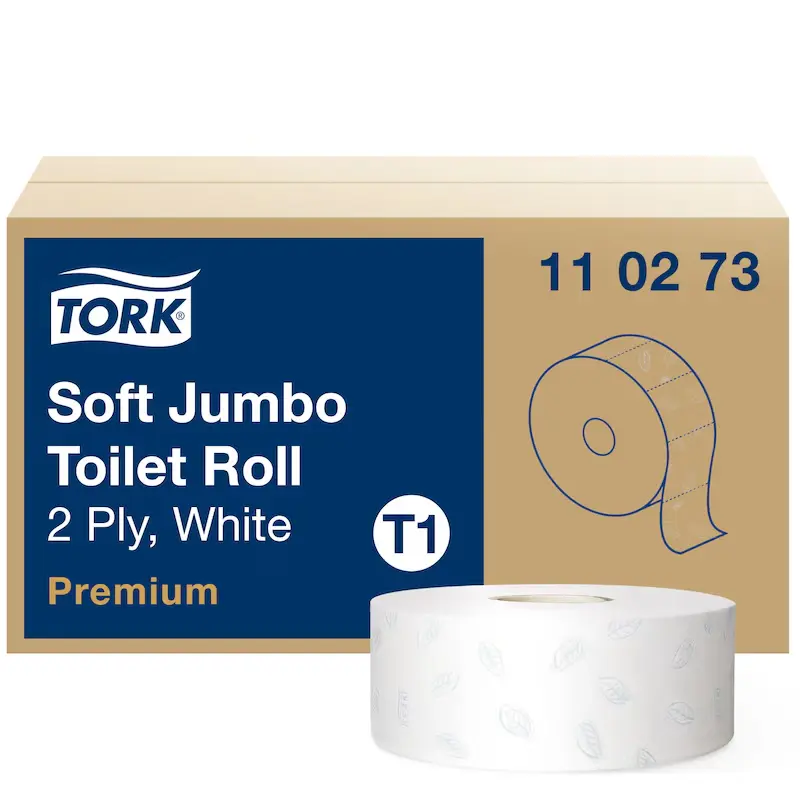 [TO110273] Tork Soft Jumbo tekercses toalettpapír, fehér, 2 réteg, D26, 6tek./karton, T1