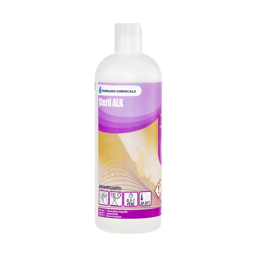 Steril Alk kézfertőtlenítő, 400 g (pumpával)