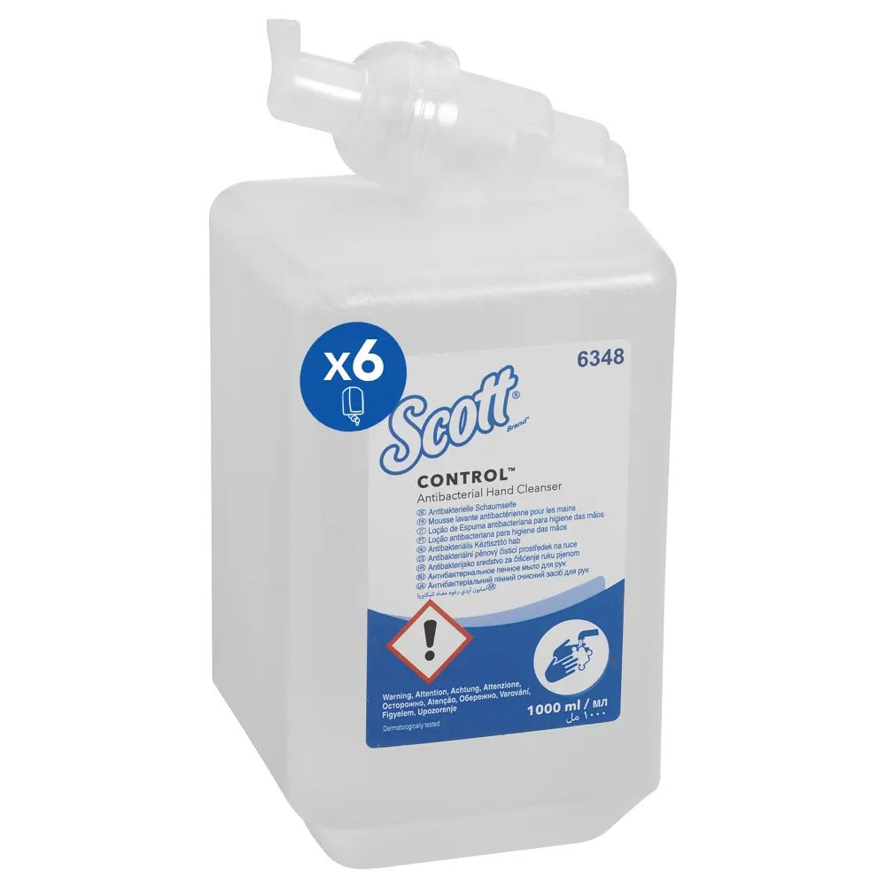 [KC6348] Kimberley-Clark Scott Anti Bac habszappan patron, 1 l