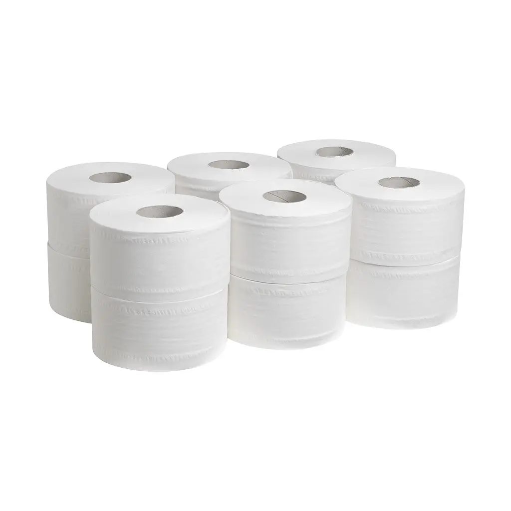 [KC8522] Kimberley-Clark Jumbo tekercses toalettpapír, fehér, 2 réteg, D18,5, 180 m, 12 tek./karton