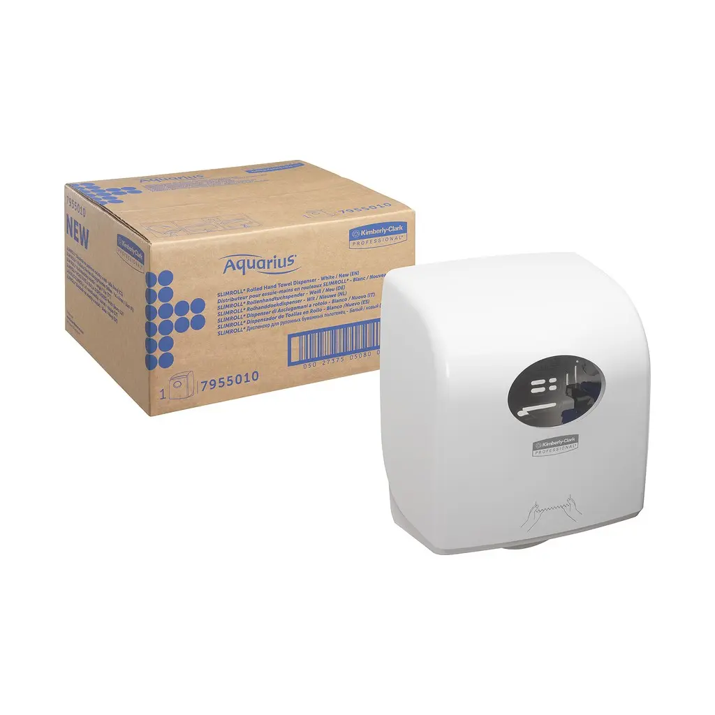Kimberley-Clark kéztörlő adagoló, Slimroll, fehér