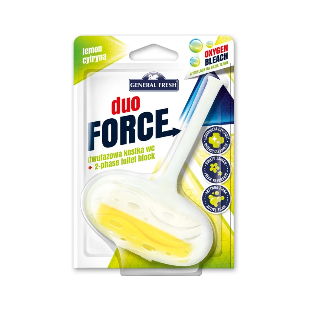 [MA3502] WC illatosító, Duo Force , kosaras, 40g citrom