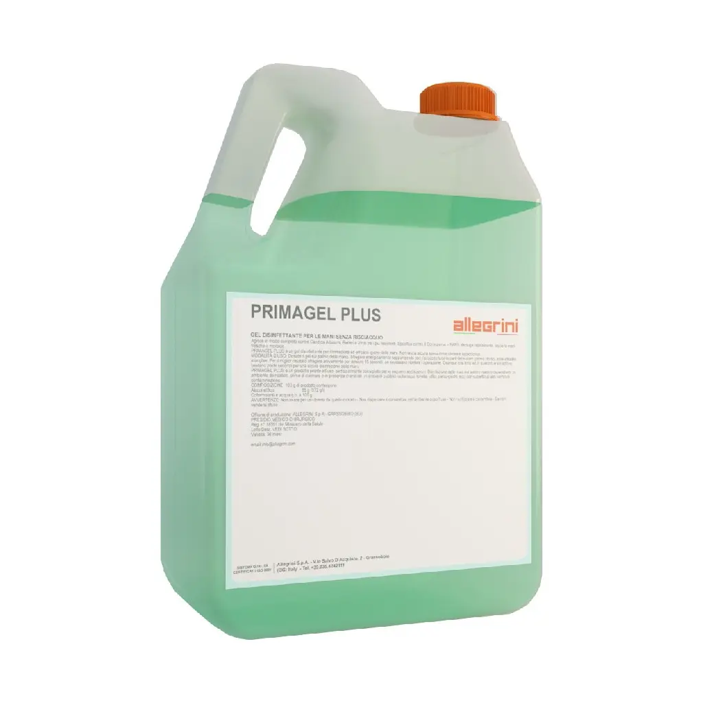 Allegrini Primagel Plus kézfertőtlenítő 5 l, kanna