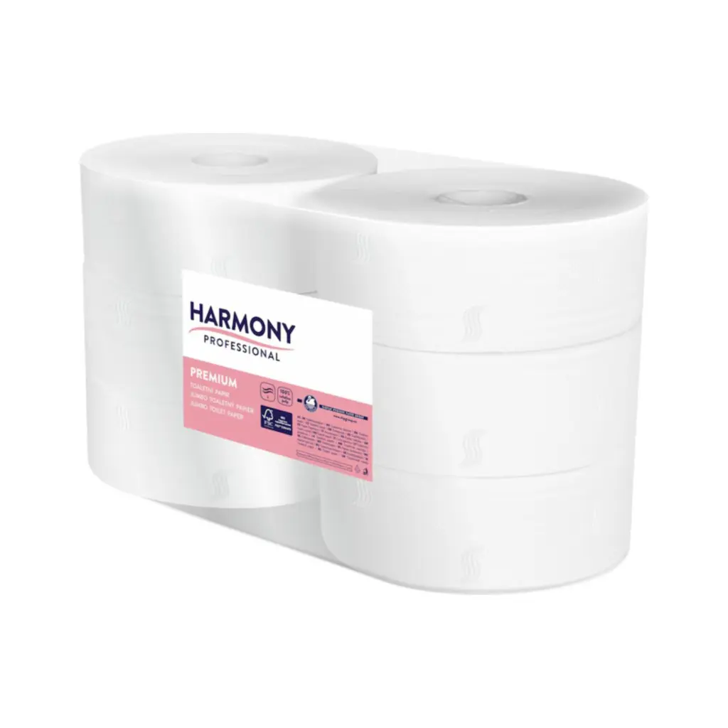 [HP7025] Harmony toalettp. D28, 2 réteg, fehér, 280 m, 6 tek./karton