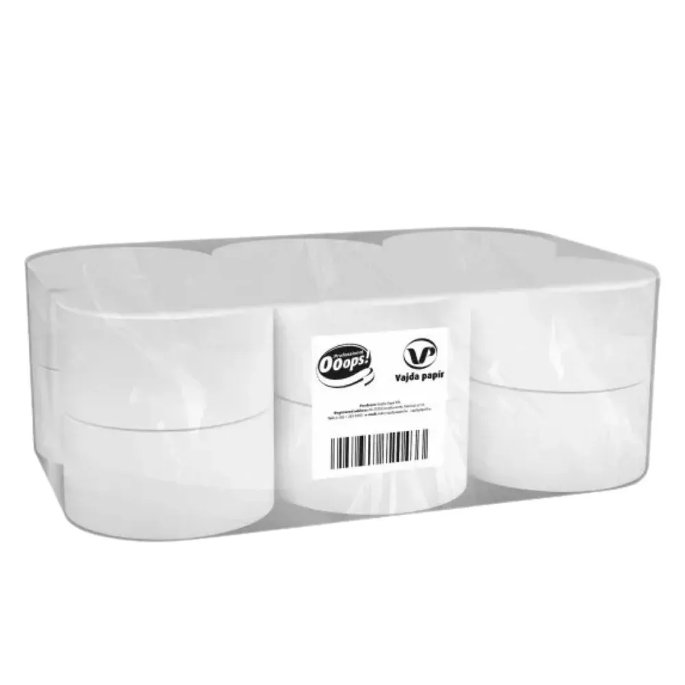 Ooops! Professional tekercses toalettpapír, fehér, 2 réteg, D19, 170 m, cellulóz, 12tek./karton