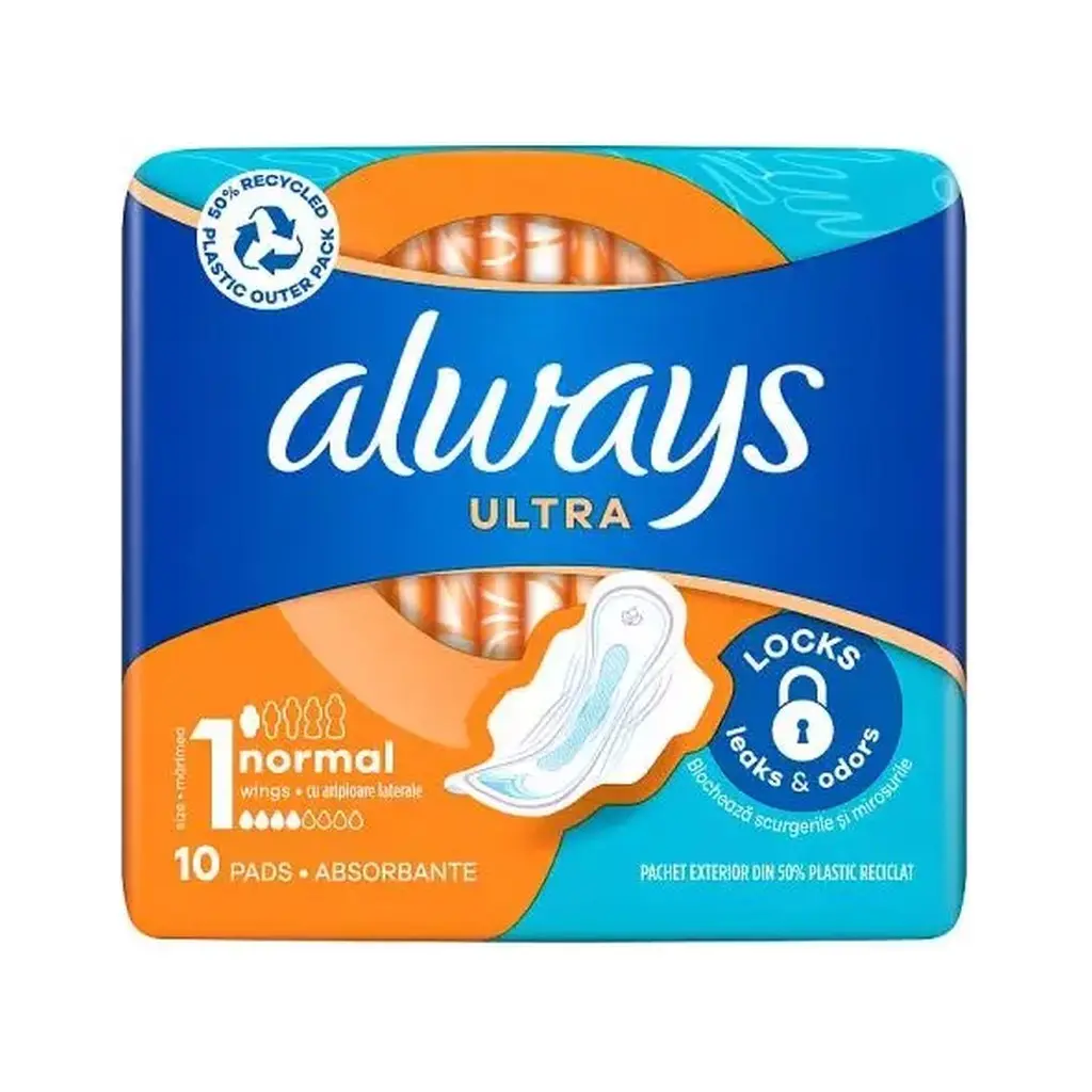 [VPC02132] Always intimbetét, Ultra Normal Plus, 10 db