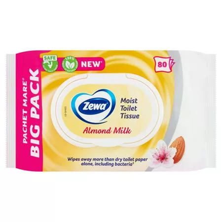 Zewa Almond Milk nedves toalettpapír 8x42db