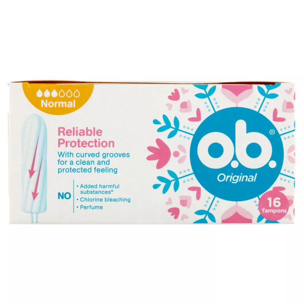 [HT0097] OB tampon Original Blossom, 32 db, normál