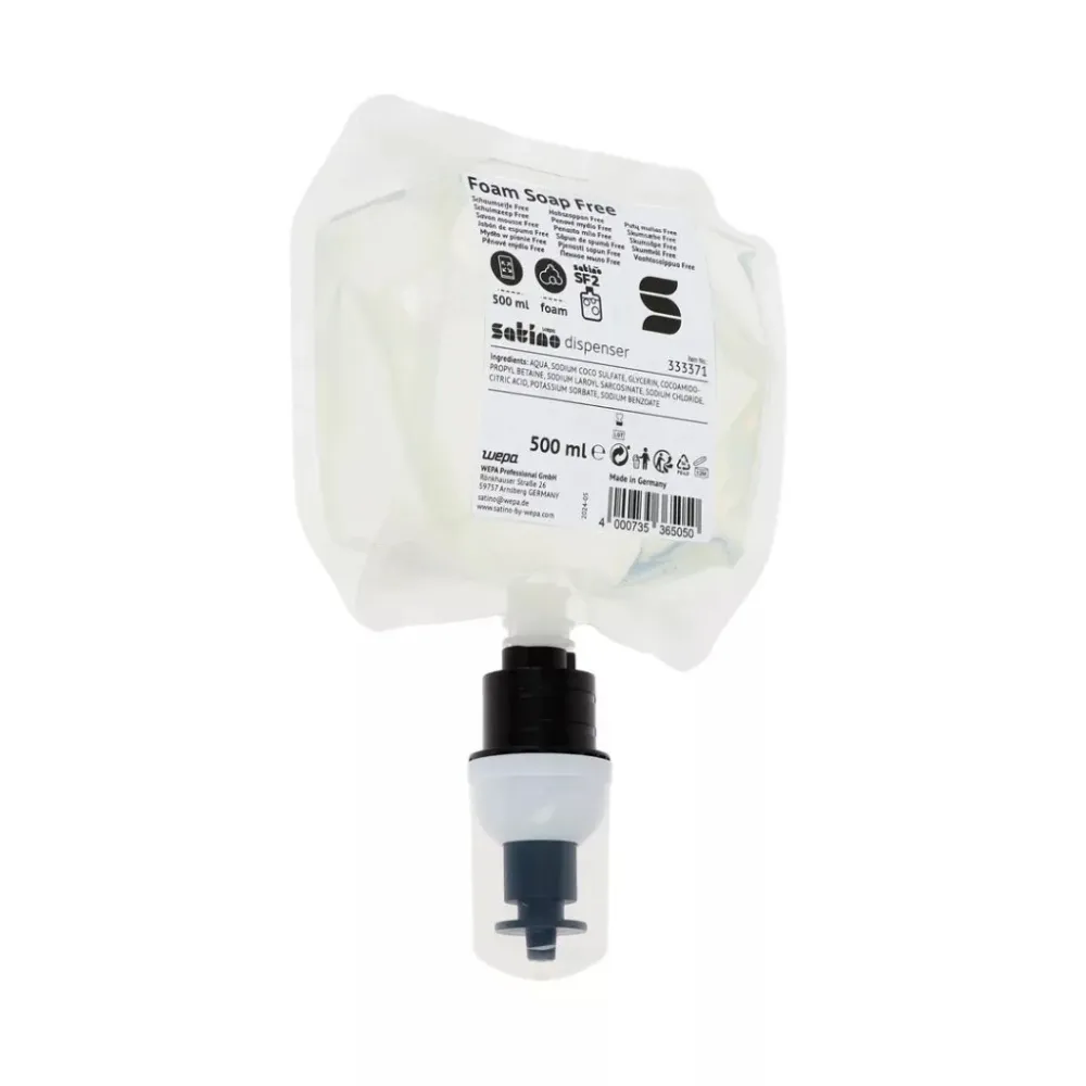 Wepa habszappan, illatmentes, 500 ml, 6 db/karton