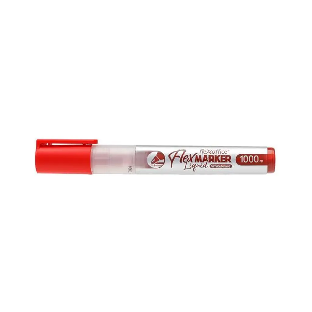 [CWFOWB016P] Táblamarker, 2,5 mm, FLEXOFFICE "WB016", piros