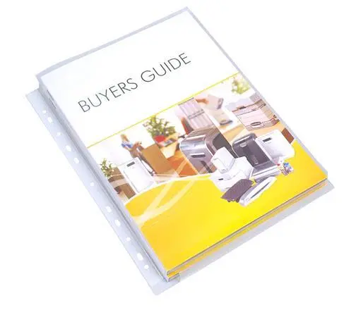 Katalógustartó genotherm, lefűzhető, A4, 10 db/cs