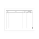 Nyomtatvány, emelőgépnapló, 25 lap, A5