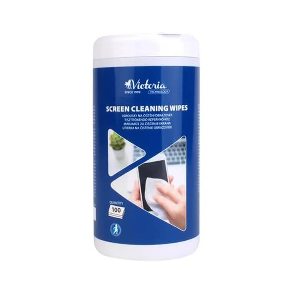 Tisztítókendő, képernyőhöz, 100 db