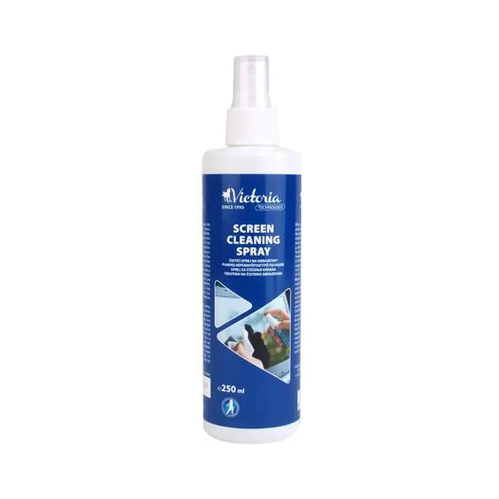 Képernyőtisztító foly., antisztatikus, 250 ml
