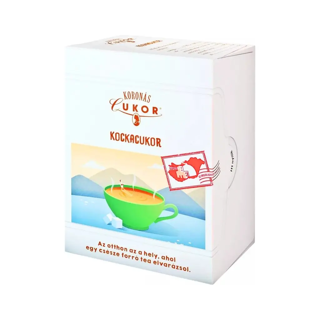 Koronás hókristály kockacukor 0,5 kg