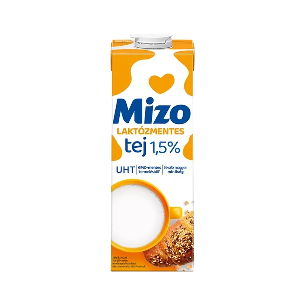 [VPC51228] UHT tej, 1,5%, laktózmentes, Mizo, 1L