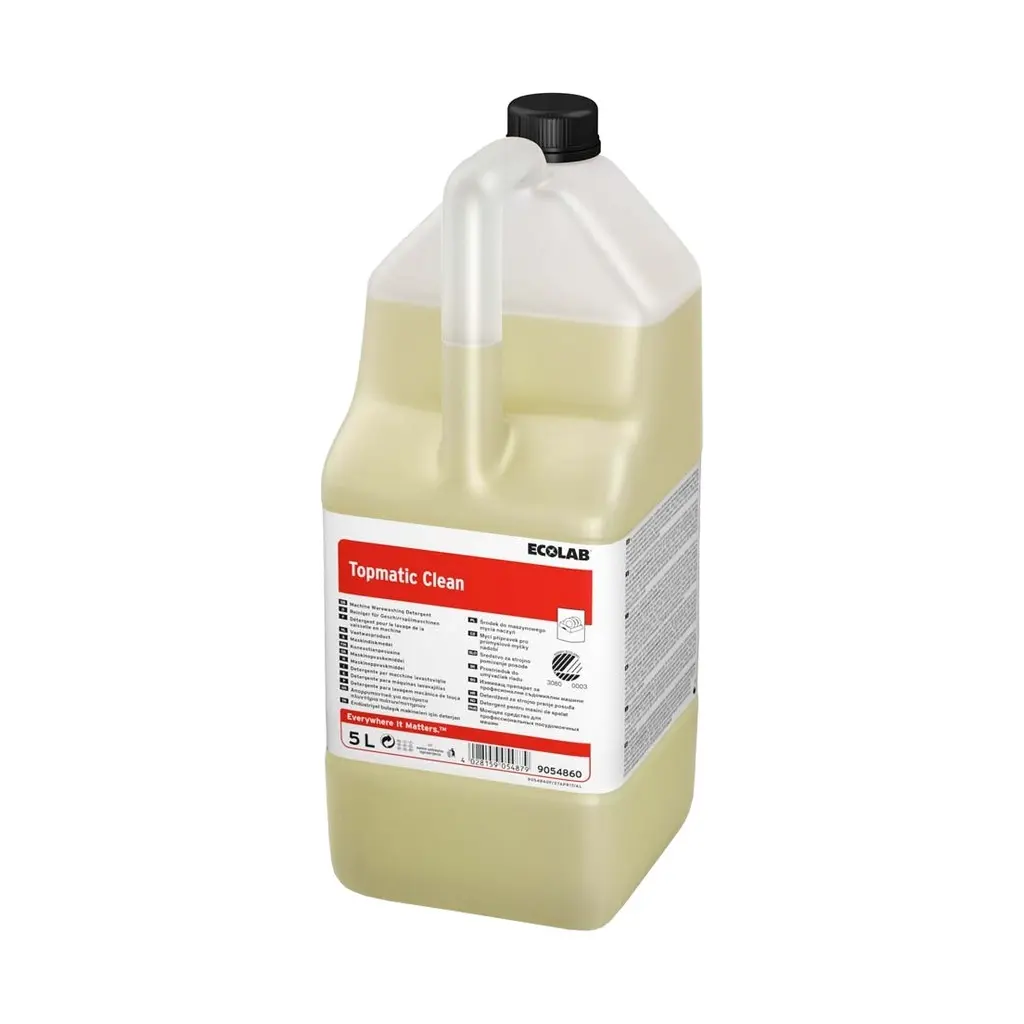 [EC9054860] Topmatic Clean Ecolab, 5 l, mosogatószer, gépi