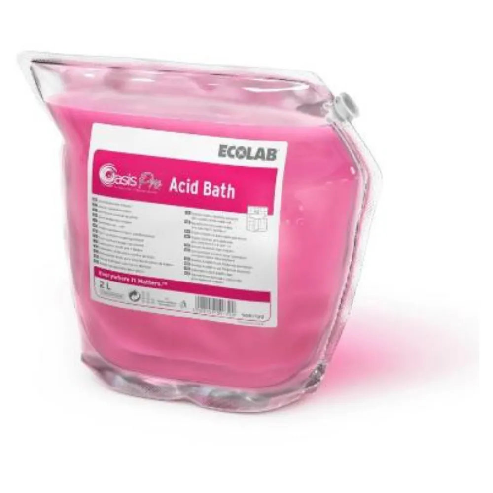 Oasis Pro Acid Bath Ecolab, 2 l, szállodai szanite