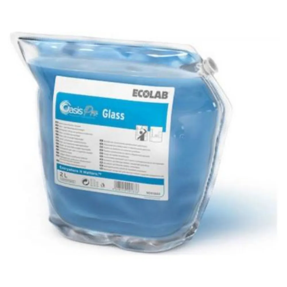 [EC9091820] Oasis Pro Glass Ecolab, szállodai üvegtisztító, 2l