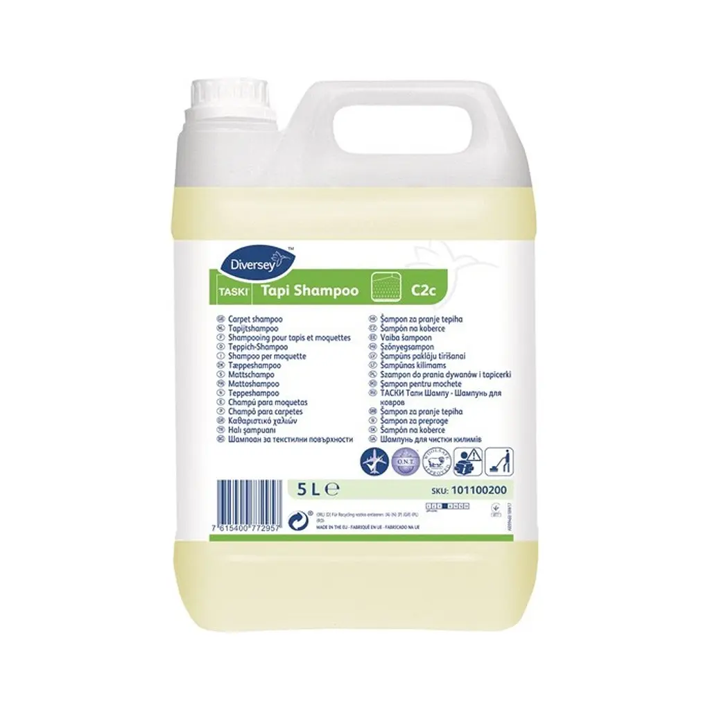 Diversey Taski Tapi Shampoo, 5 l, szőnyegtisztító, sampon