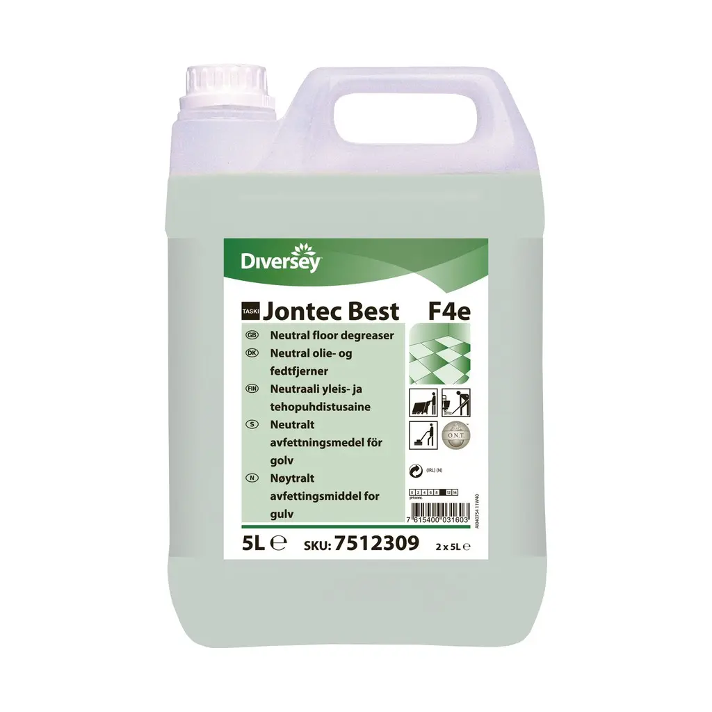 [DI7512309] Taski Jontec Best, 5 l, gépi tisztítószer, fék.hab
