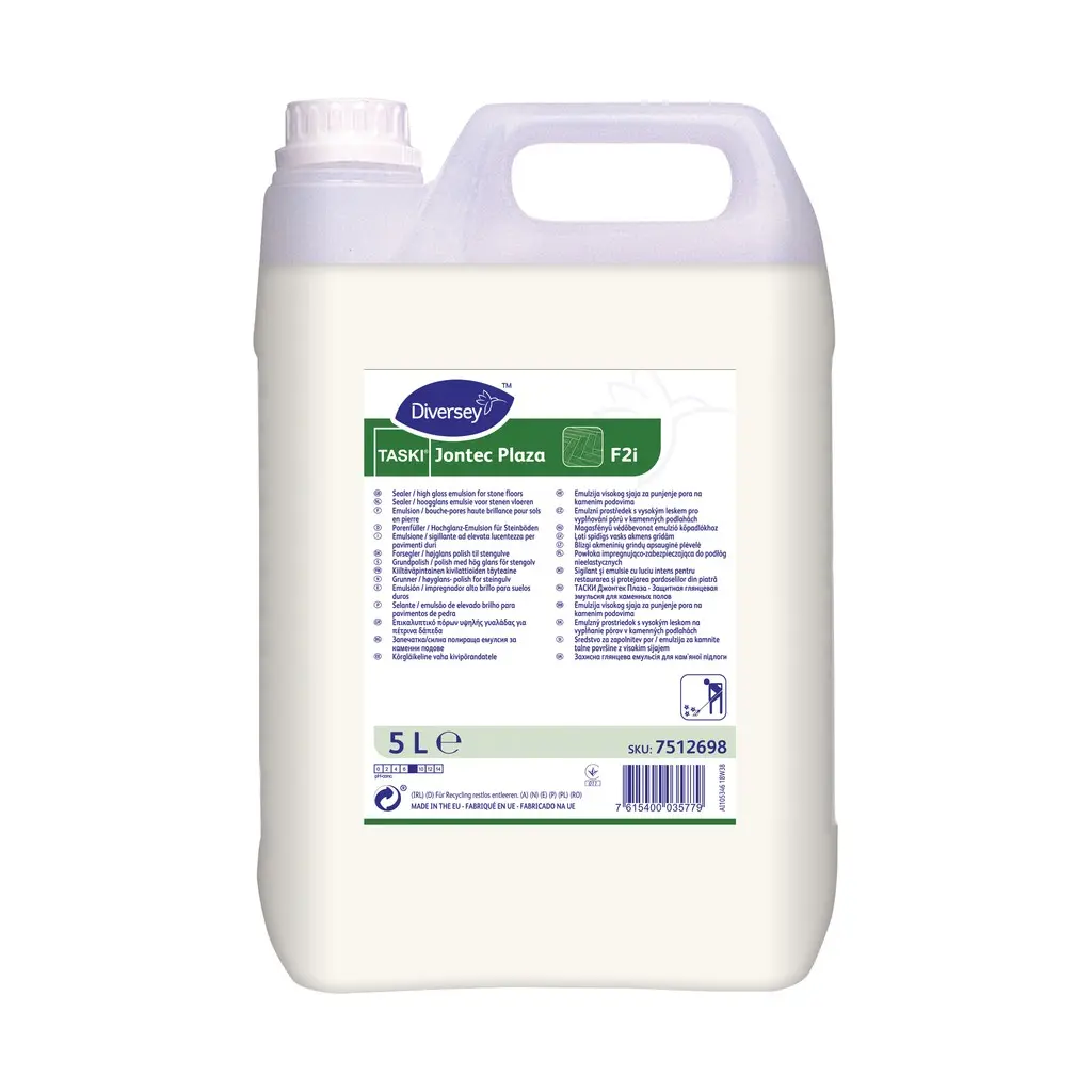 Taski Jontec Plaza, 5 l, bevonat, magasfényű viaszbevonatoló és rétegképző kőpadlóhoz